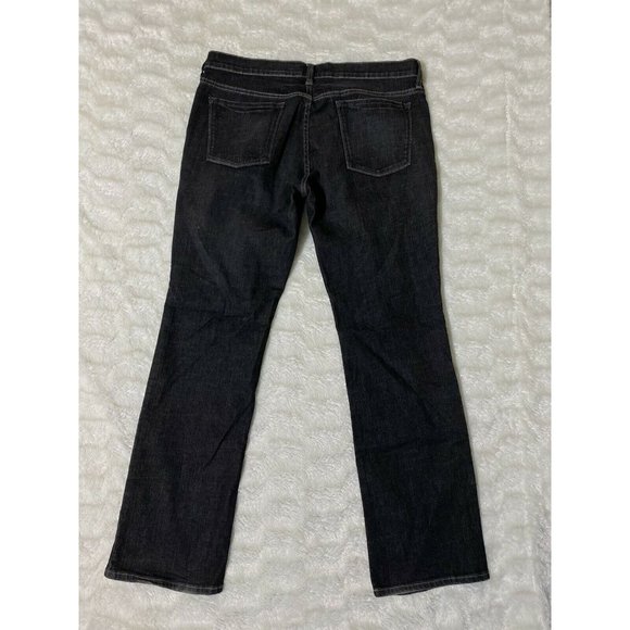 OLD NAVY Womens Bootcut Black JEANS SIZE 14 R 35x31 Msrd - Picture 5 of 12
